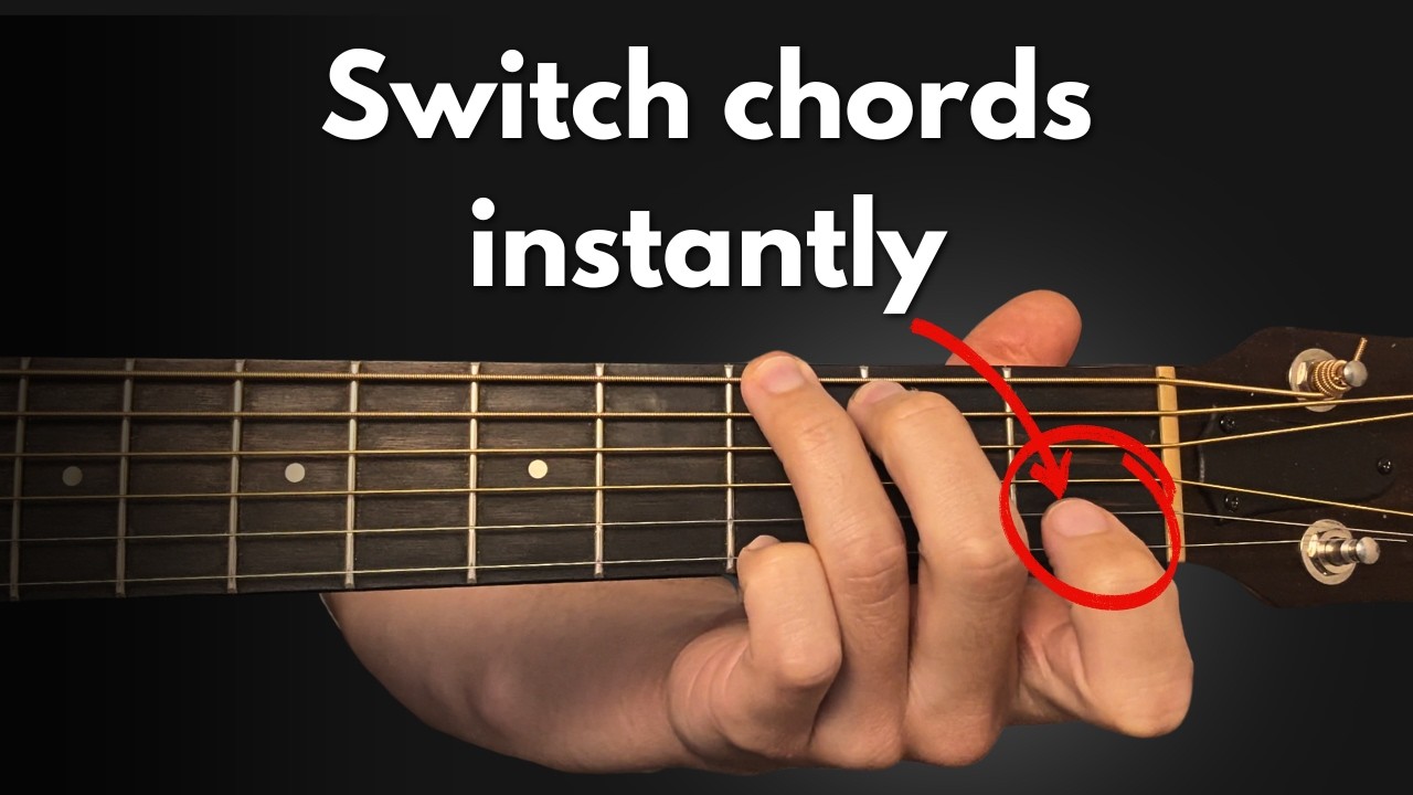 How to Switch Chords 10x Faster (My 3 Step Checklist)
