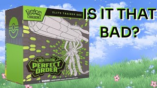 Is this *NEW Pokemon Set really as bad as people say it is? | Perfect Order Opening