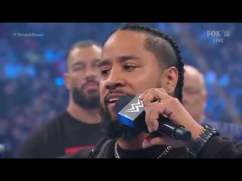 Jey Uso Confronts Jimmy Uso and Roman Reigns 22  WWE SmackDown  August 11 2023
