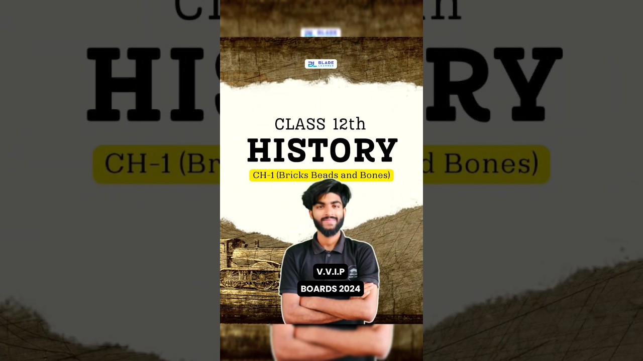 Bricks Beads and Bones class 12 important questions | Class 12 history Chapter 1 imp questions