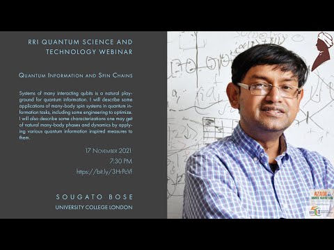 Prof. Sougato Bose