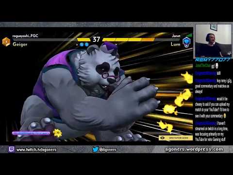 rogueyoshi_FGC vs Janet (Masters Ranked Match): Monday Night Strike! Euro Fantasy Strike