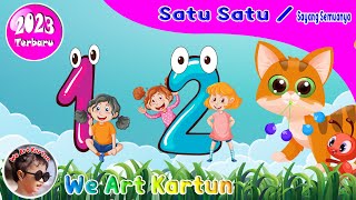 Download lagu Satu Satu Sayang Semuanya / Bebek dan Dino Bermain latto latto - Lagu Anak Indonesia / WE ART KARTUN mp3