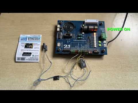 Performance test of Zimo STACO and Train-O-Matic Micro decoder