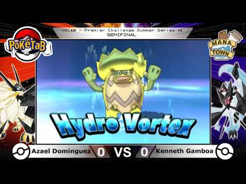 Azael Dominguez VS Kenneth Gamboa - SEMIFINAL VGC18 Premier Challenge Summer Series #1