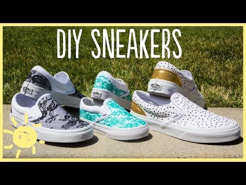 DIY | Lace Sneakers (Cute and Easy!!)