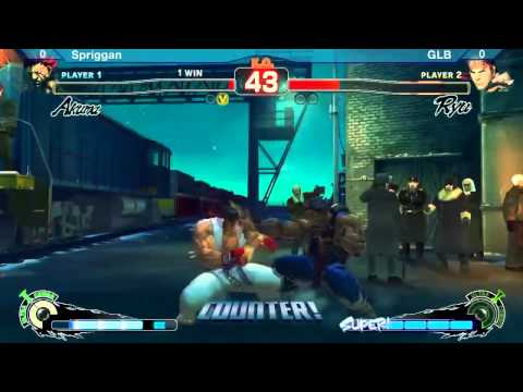 Counter! SSF4AE:2012 Losers' Semis - Spriggan(Akuma) vs. GLB(Ryu)