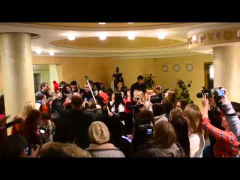 Natalia Oreiro . Reunion con fans en hotel 16.12.2014 (SARATOV - Rusia)