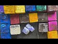 Dyed Homemade Chalk (H Chalk) - 500k yt thank you part 9 💕💕