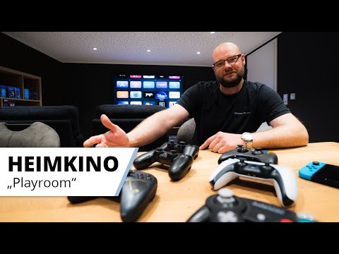 Home cinema PLAYROOM - planned and installed by HEIMKINORAUM