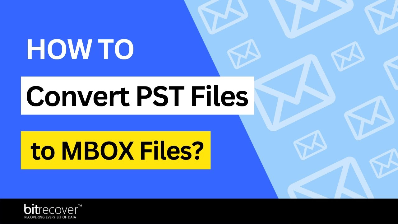 BitRecover PST to MBOX Converter demo video