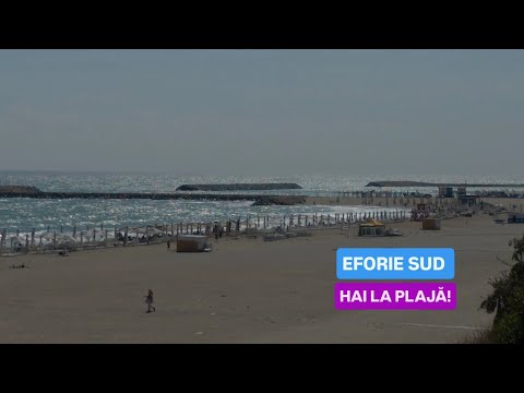 [4K][07 SEPTEMBRIE 2025] PLAJA EFORIE SUD BEACH - HAI LA PLAJĂ !