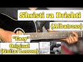 Shristi ra Drishti - Albatross | Guitar Lesson | Chords & Fillups | (Unplugged)