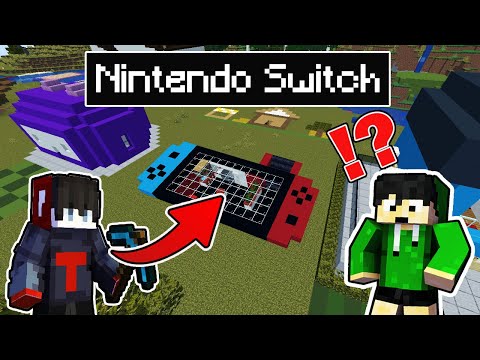 Nintendo Switch House in Minecraft - Minecraft Build Tutorial : 🎮  ( Tagalog ) 😍
