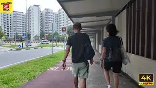 Walking From Pasir Ris to Tampines|从巴西利走到淡滨尼