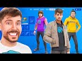 I Created MrBeast S Crew Fortnite Skins