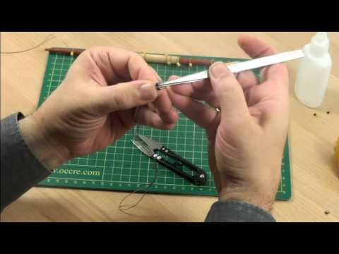 Colocación de racamentos en verga