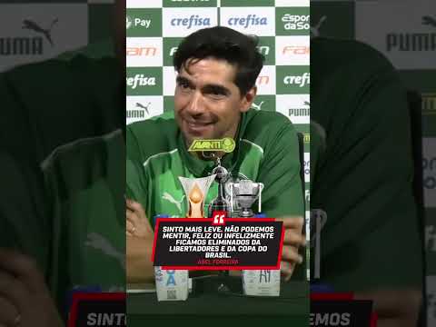 Abel Ferreira ligou o 'modo sincerão' #shorts