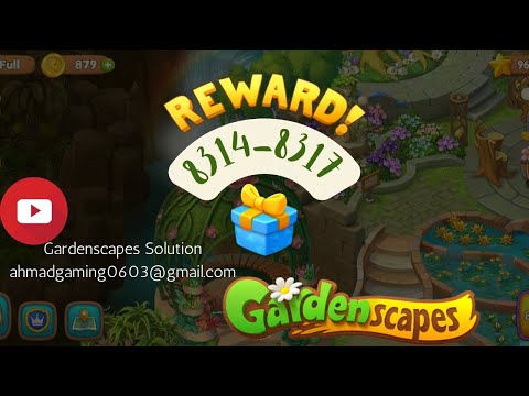Gardenscapes 8314- 8317 solution | Gardenscapes | Multiple level