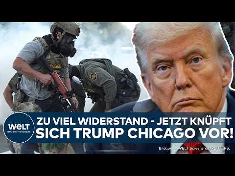 USA: Donald Trump schickt Nationalgarde nach Chicago! Widerstand gegen Abschiebebehörde ICE wächst