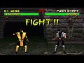 MK2 Secret Smoke Boss Fight Scorpion Vs Smoke
