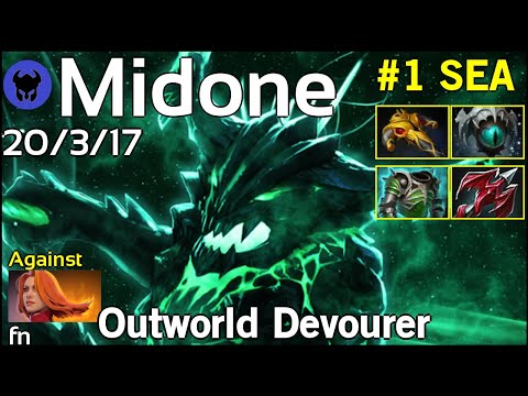 Midone [Secret] plays Outworld Devourer!!! Dota 2 7.19