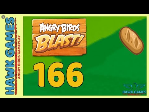 Angry Birds Blast 💥 Level 166 - 3 Stars Walkthrough, No Boosters