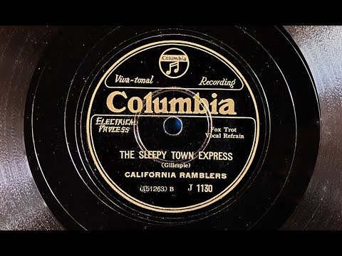Carifornia Ramblers - THE SLEEPY TOWN EXPRESS