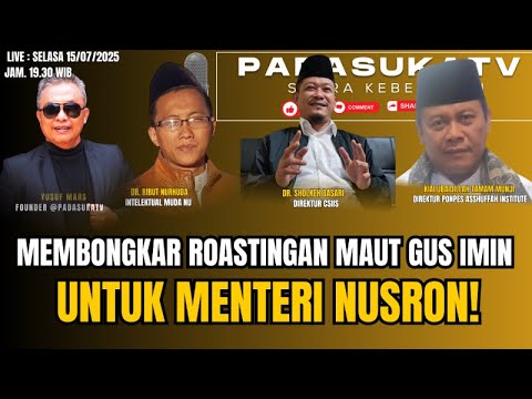 🔴[Live} Membongkar Roastingan Gus Imin Untuk Nusron: Tokoh NU Paling Aktif Di Habaib