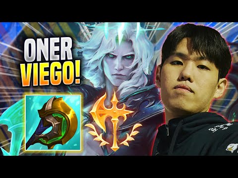 ONER TRIES VIEGO WITH NEW BUFFS! - T1 Oner Plays Viego JUNGLE vs Lee Sin! | Season 2023