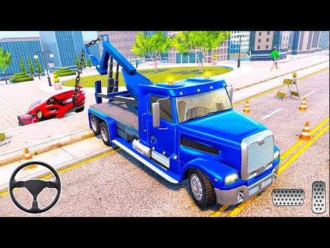 Police Tow Truck Emergency Rescue Car Transporter - Police Tow Truck Games - Android Gameplay