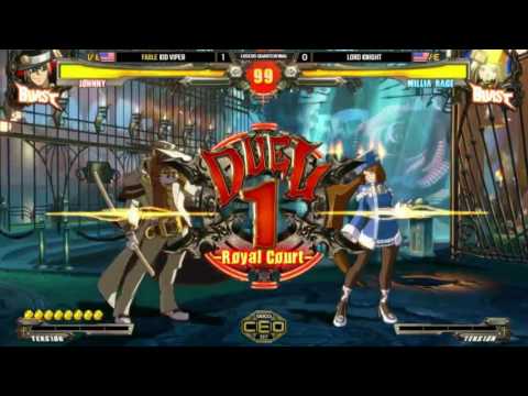 "BBR" GGrXrd R2 AT CEO2017 - FABLE KID VIPER vs LORD KNIGHT