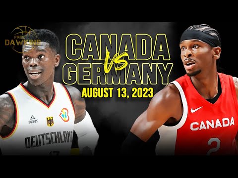 Canada vs Germany Full Highlights | DBB Supercup Final Game | August 13, 2023 | FreeDawkins