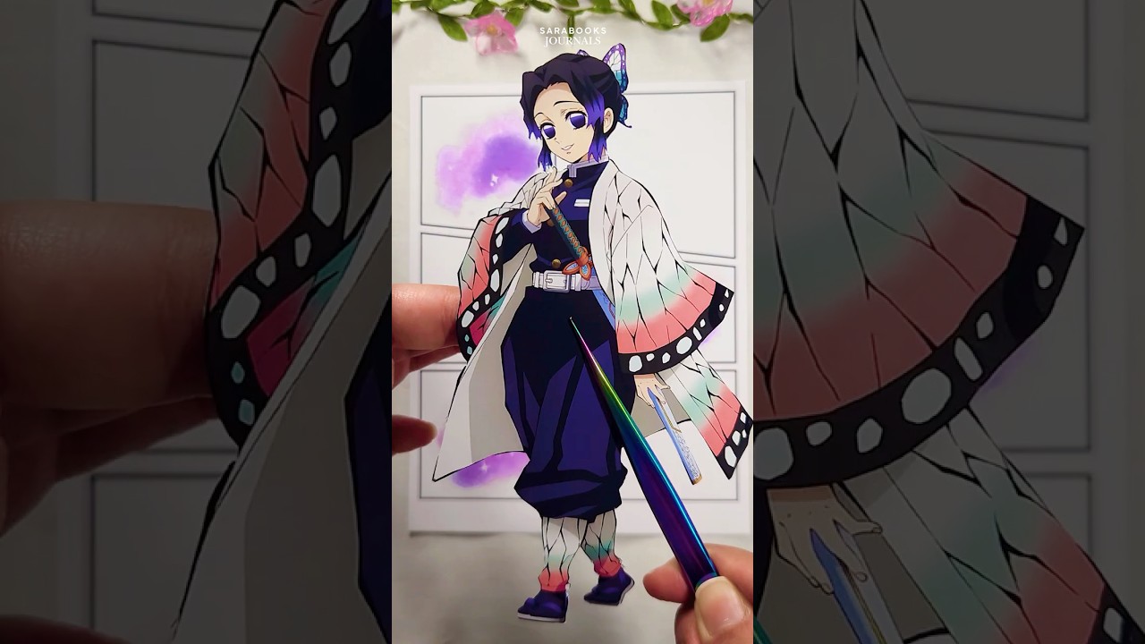 Journaling | Demon Slayer: Shinobu Kocho - Infinity Castle | Scrapbook