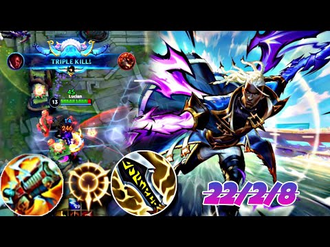 WILD RIFT | IS LUCIAN THE BEST ADC IN PATCH 6.2J? |GAMEPLAY| #wildrift #lucian #adc