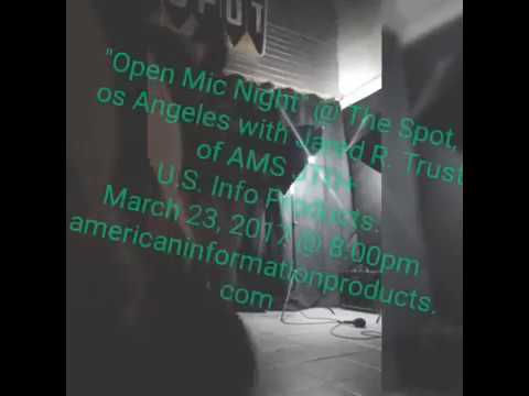 Open Mic Night (LA Comedy Show #2) - Jared R. Trust @ The Spot, Inglewood