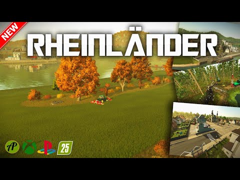 LS25🆕NEW MAP: RHEINLÄNDER | FARMING SIMULATOR 25 | #ls25 #fs25