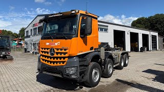 Продажба на камион мултилифт с кука Mercedes-Benz 3748 Arocs Abrollkipper Palfinger AHK Blatt-Blatt - Изображение 4 | Autoline BG Камион мултилифт с кука Mercedes-Benz 3748 Arocs Abrollkipper Palfinger AHK Blatt-Blatt | Изображение 4 - Autoline