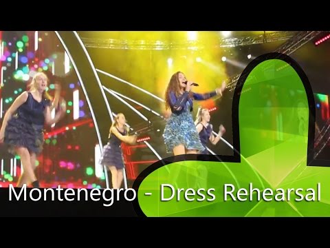 Junior Eurovision 2015 Montenegro: Jana Mirković - Oluja (First Dress Rehearsal)