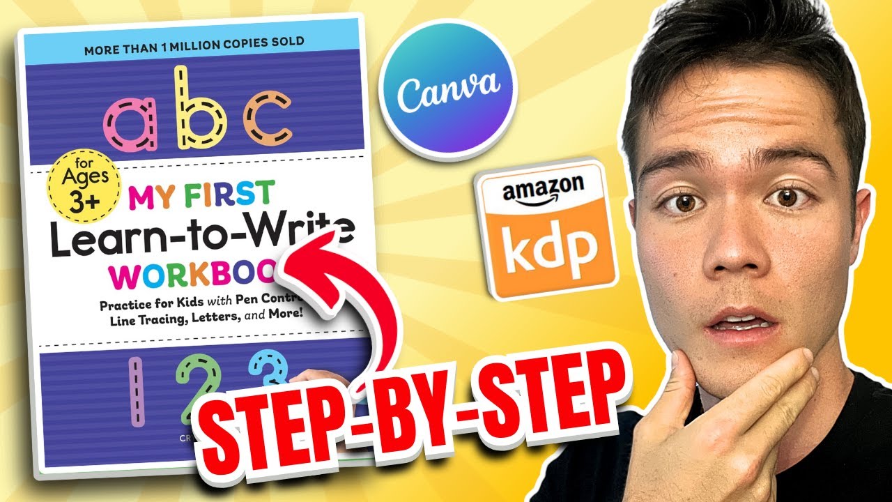 How to Make Letter Tracing Workbook in Canva for Amazon KDP (Step-by-Step)