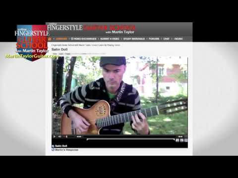 Online Guitar Lessons with Martin Taylor