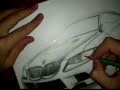 Рисунок карандашом с нуля (BMW M3)К. Владимир 