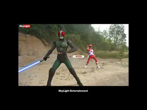 KAMEN RIDER BLACK RX vs POWER RANGERS