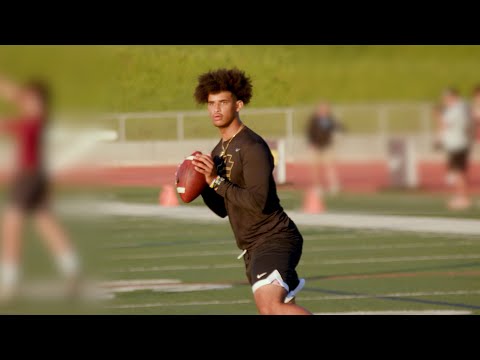 Dante Moore of Detroit King, an Oregon Commit, is Making His Case as the Top Quarterback for 2023