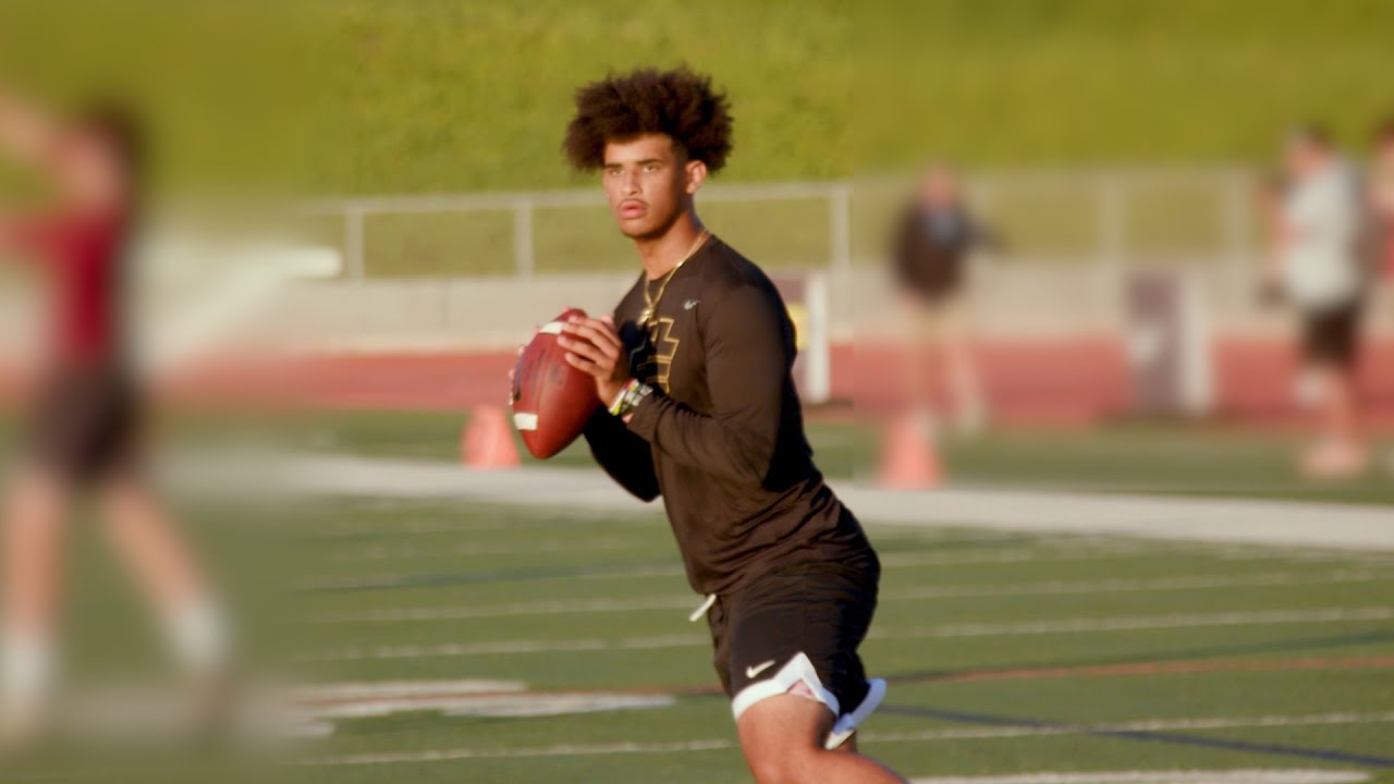 Dante Moore of Detroit King, an Oregon Commit, is Making His Case as the Top Quarterback for 2023