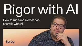 How to Run a Simple Cross-Tab Analysis with AI