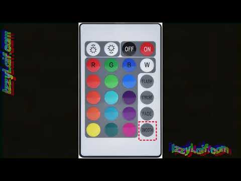 🚥 RGB messed colours remote button fix