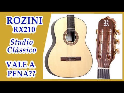✅ Review Violão Rozini RX210 Studio Clássico (nylon)