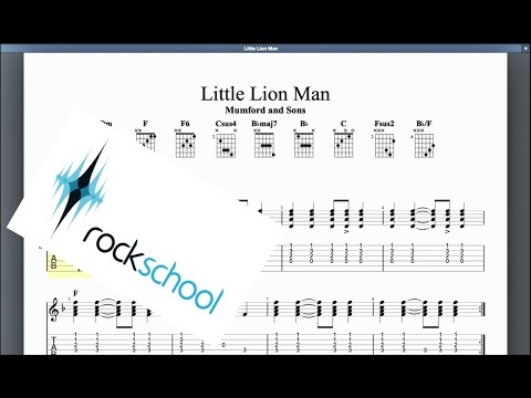 Little Lion Man Rockschool Grade 4 Acoustic Guitar