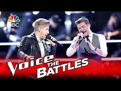 The Voice 2016 Battle - Andrew DeMuro vs. Billy Gilman- 'Man in the Mirror'